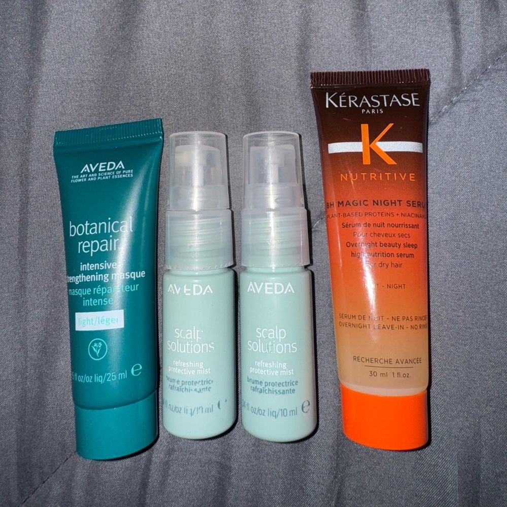 Aveda and Kerastase Hair Care Set